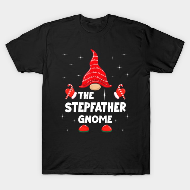 The Stepfather Gnome Matching Family Christmas Pajama T-Shirt by Foatui